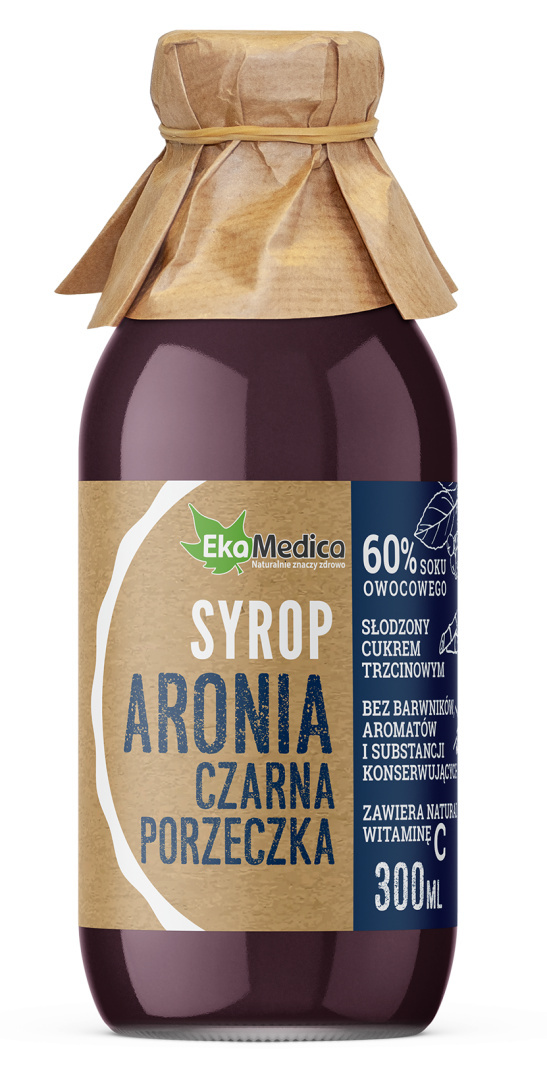 Ekamedica Syrop Aronia Czarna Porzeczka Ml Opinie Cena Sklep Witalna Paczka